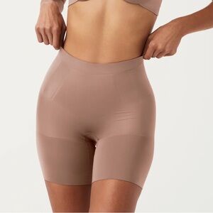 SPANX Tan Shapewear Shorts